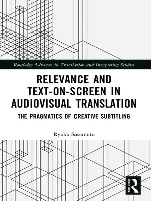cover image of Relevance and Text-on-Screen in Audiovisual Translation